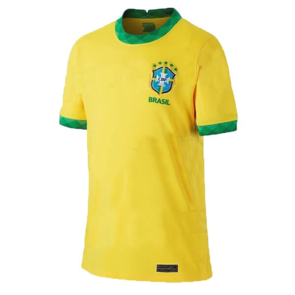 Thailande Maillot Football Brésil Domicile 2020 Jaune